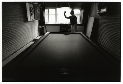 107970 Interieur van het maatschappelijk centrum van het Leger des Heils (Oudwijkerveldstraat 120) te Utrecht: ...